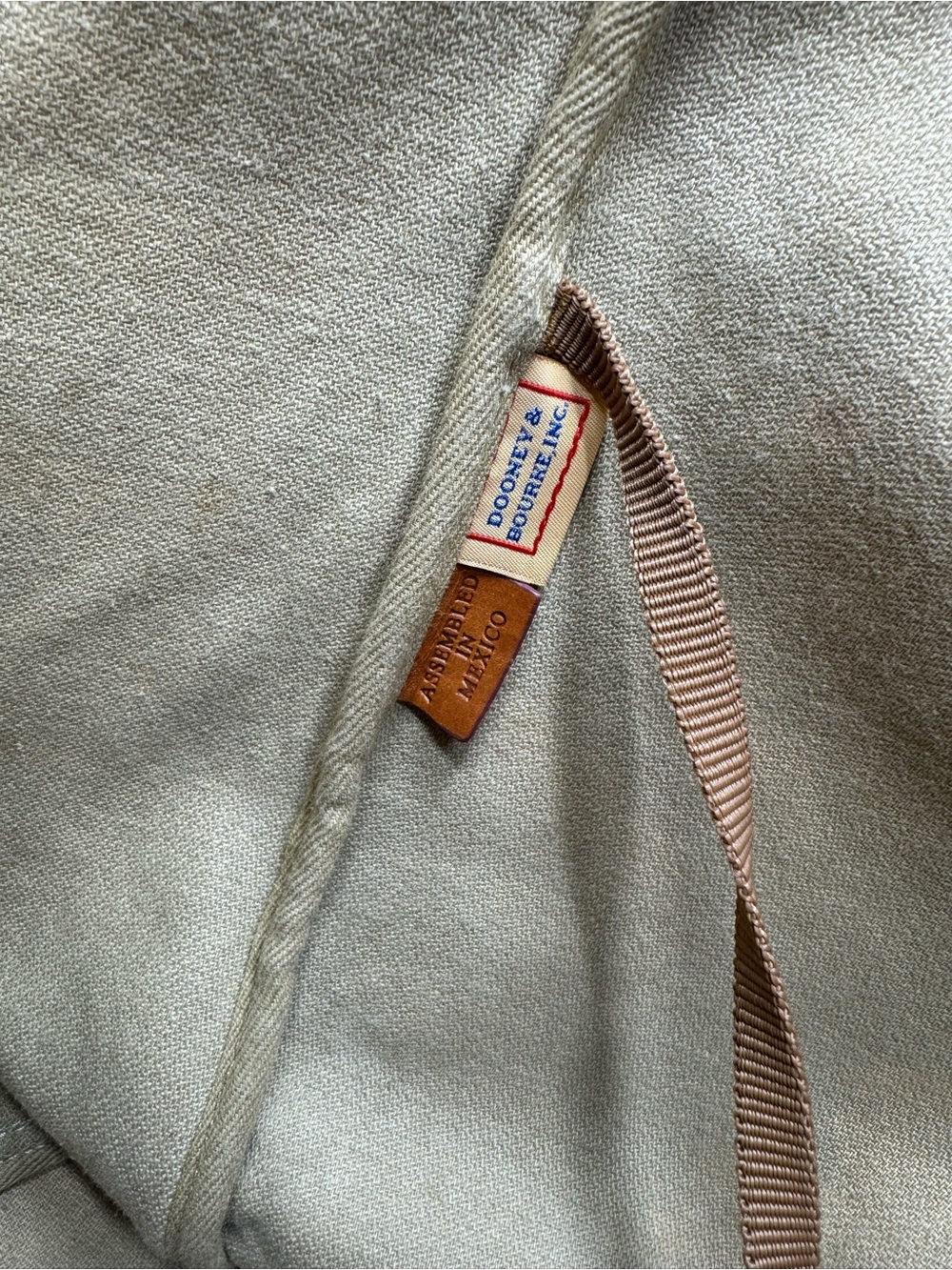 Vintage Dooney & Burke Monogrammed Tote - Picture 11 of 12